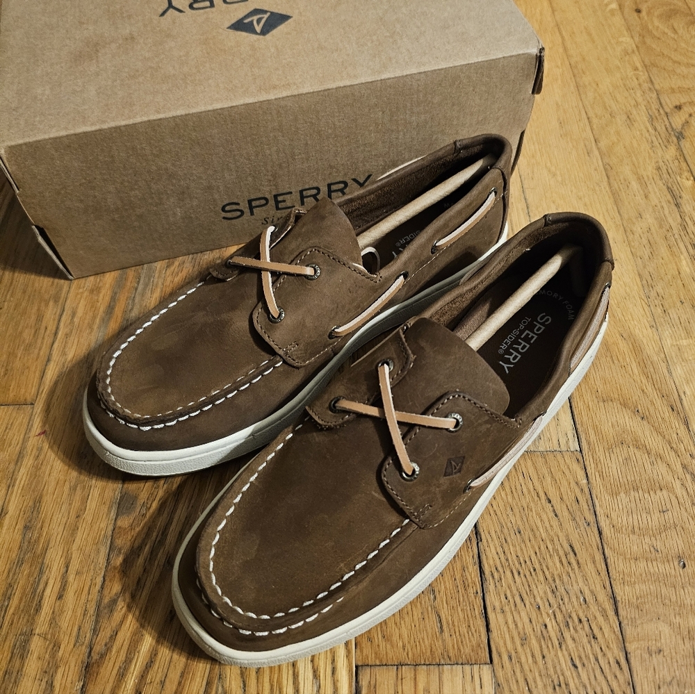 Sperry Brown Kids Shoes